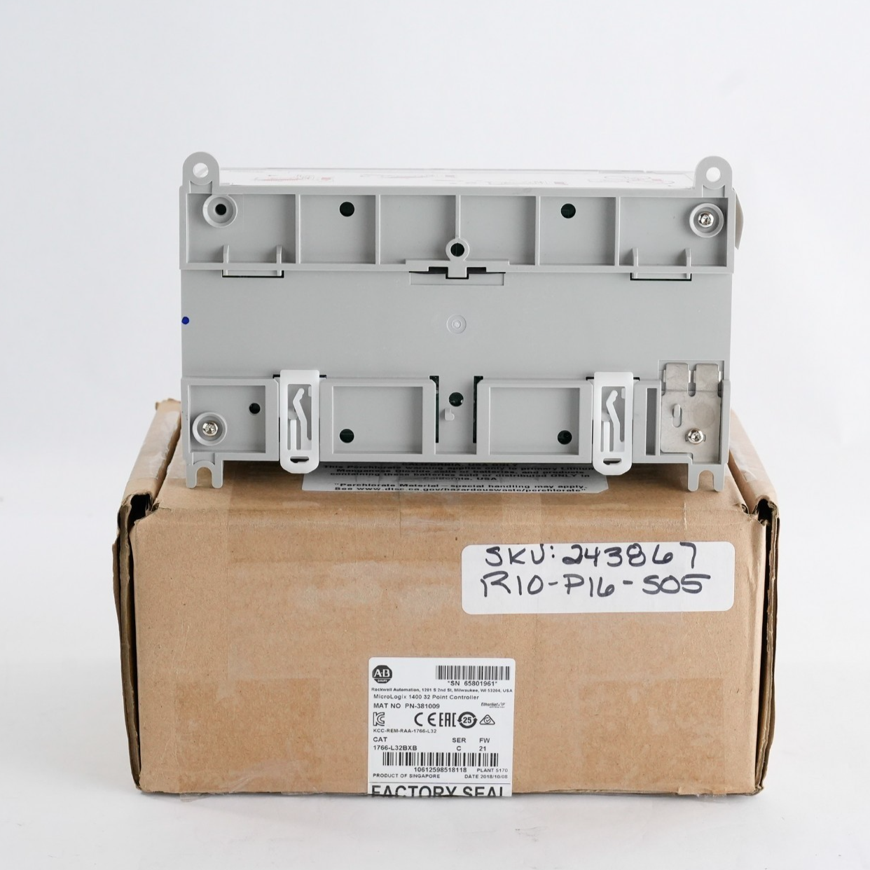 Allen Bradley 1766-L32BXB /C MicroLogix 1400 32-Pt Controller - Open Box