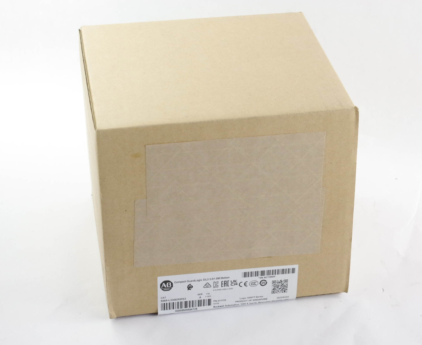 2022 Allen Bradley 5069-L330ERMS3 /A GuardLogix 5380 Processor - Sealed Surplus