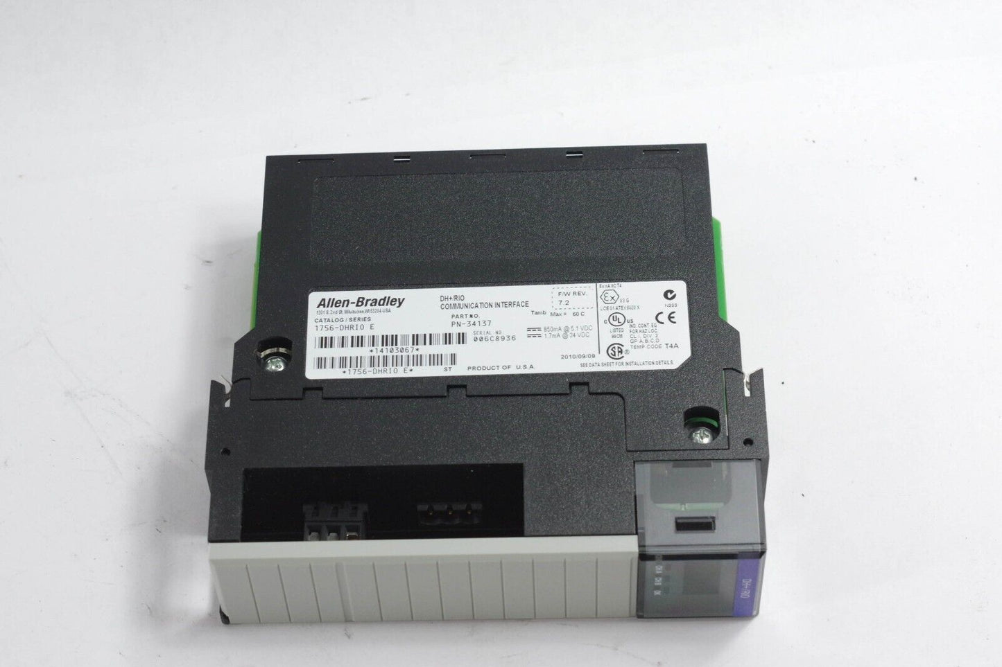 Allen Bradley 1756-DHRIO SER E Controllogix Communication Module