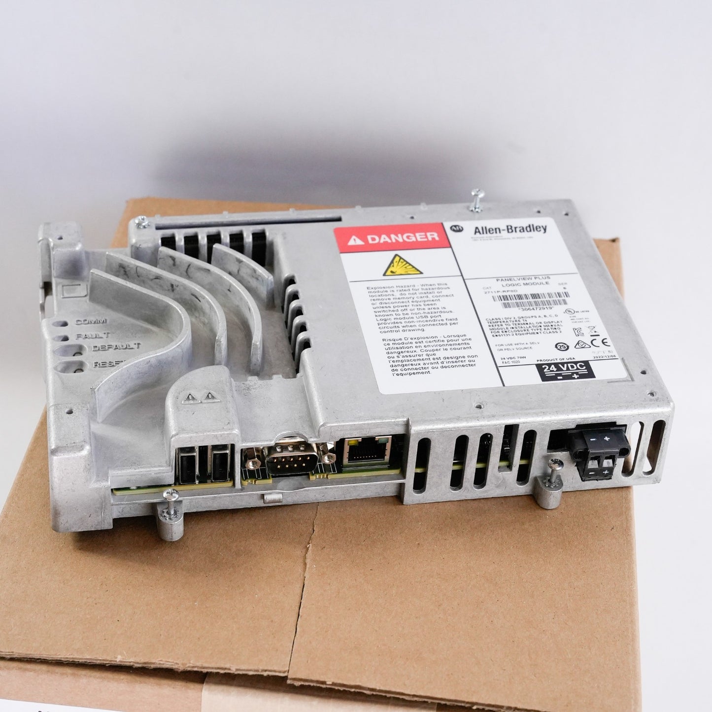 Allen Bradley 2711P-RP8D /B PanelView Plus Logic Module 2022 - Refurbished