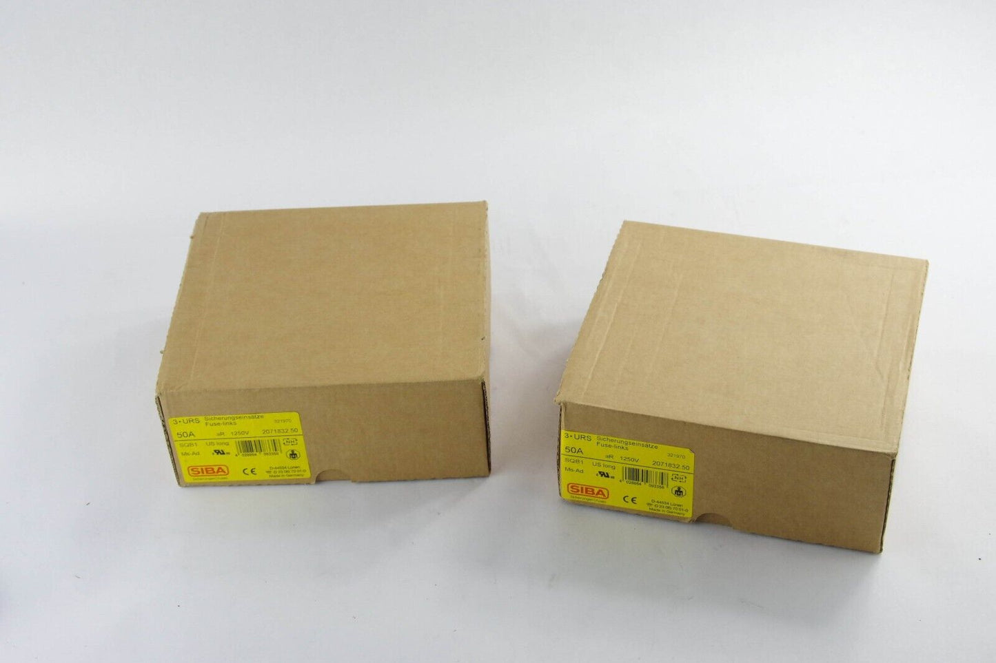 3x SIBA SQB1 Fuse Ultra Rapid 50 Amp 50A 1250/1300V 100kA 20 718 32 2071832.50