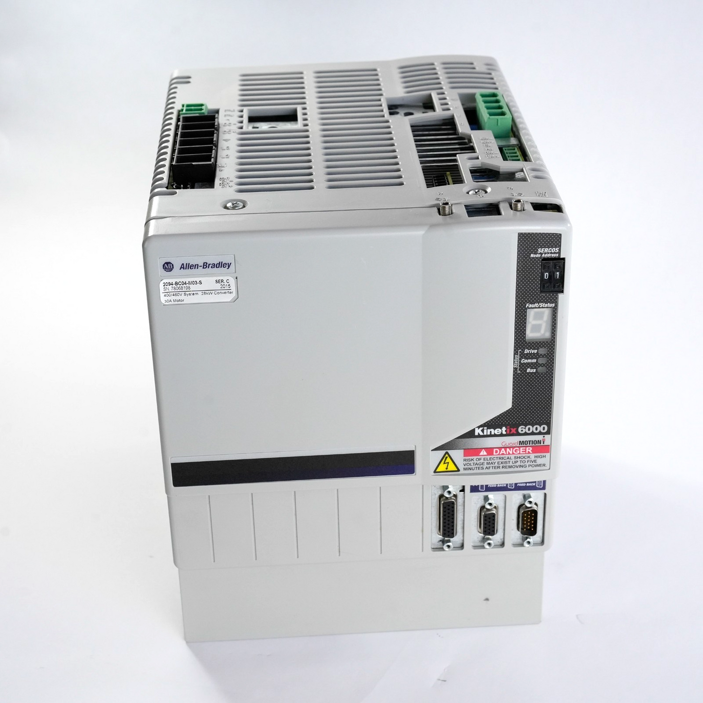 Allen Bradley 2094-BC04-M03-S /C Bulletin 2094 28kW/30A Axis Module Refurbished
