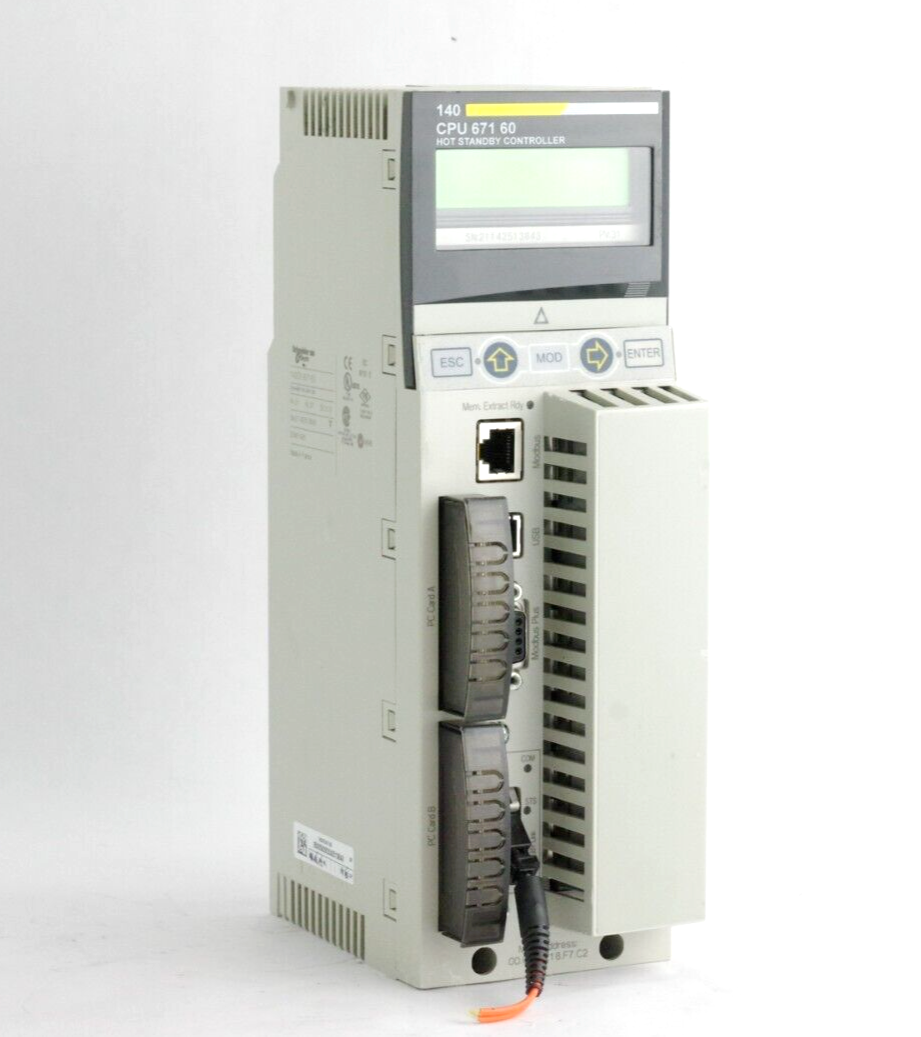 Schneider Electric 140CPU67160 Modicon Quantum Unity Processor Module PV31 RL 37