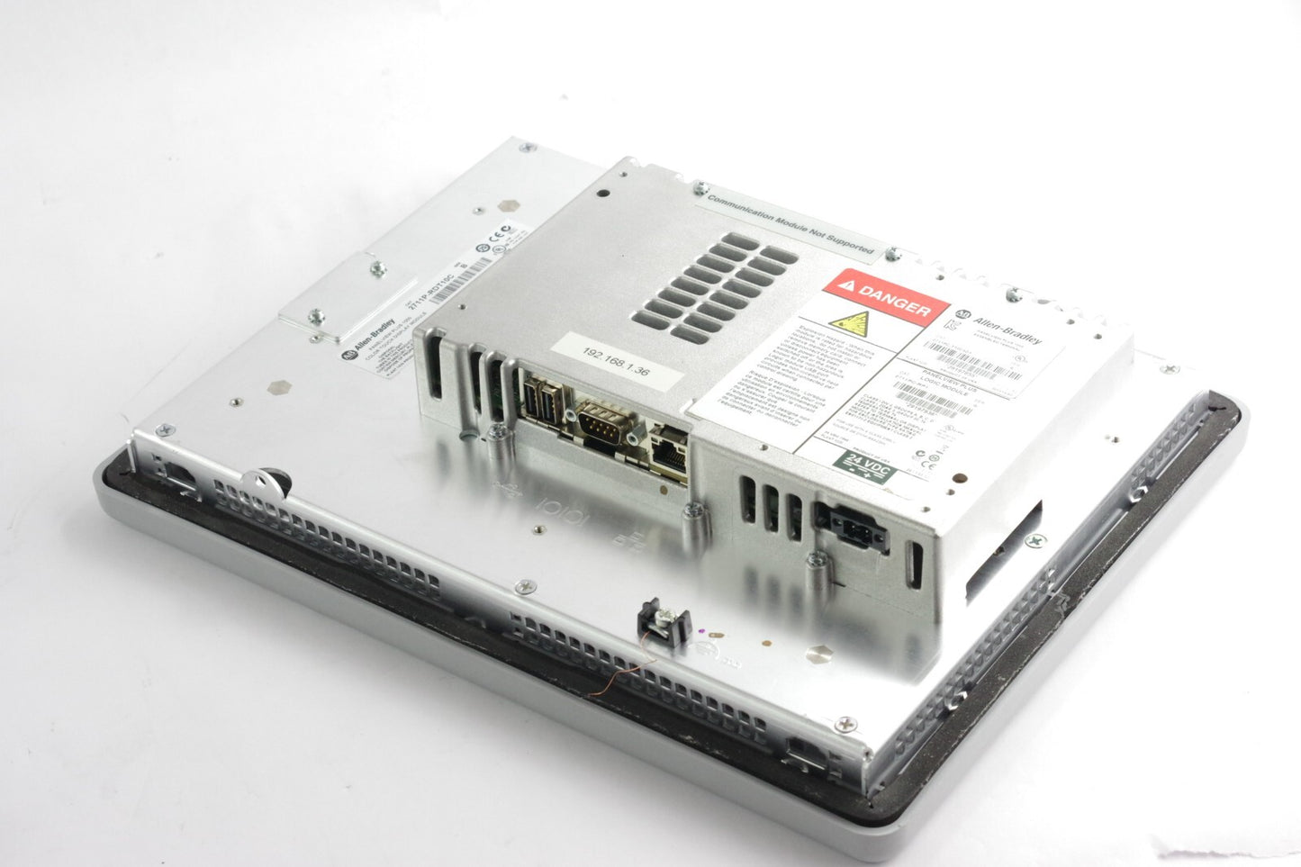 Allen Bradley 2711PC-T10C4D1 /A PanelView Plus 1000 HMI Touch w/ 2711PC-RP1 /G