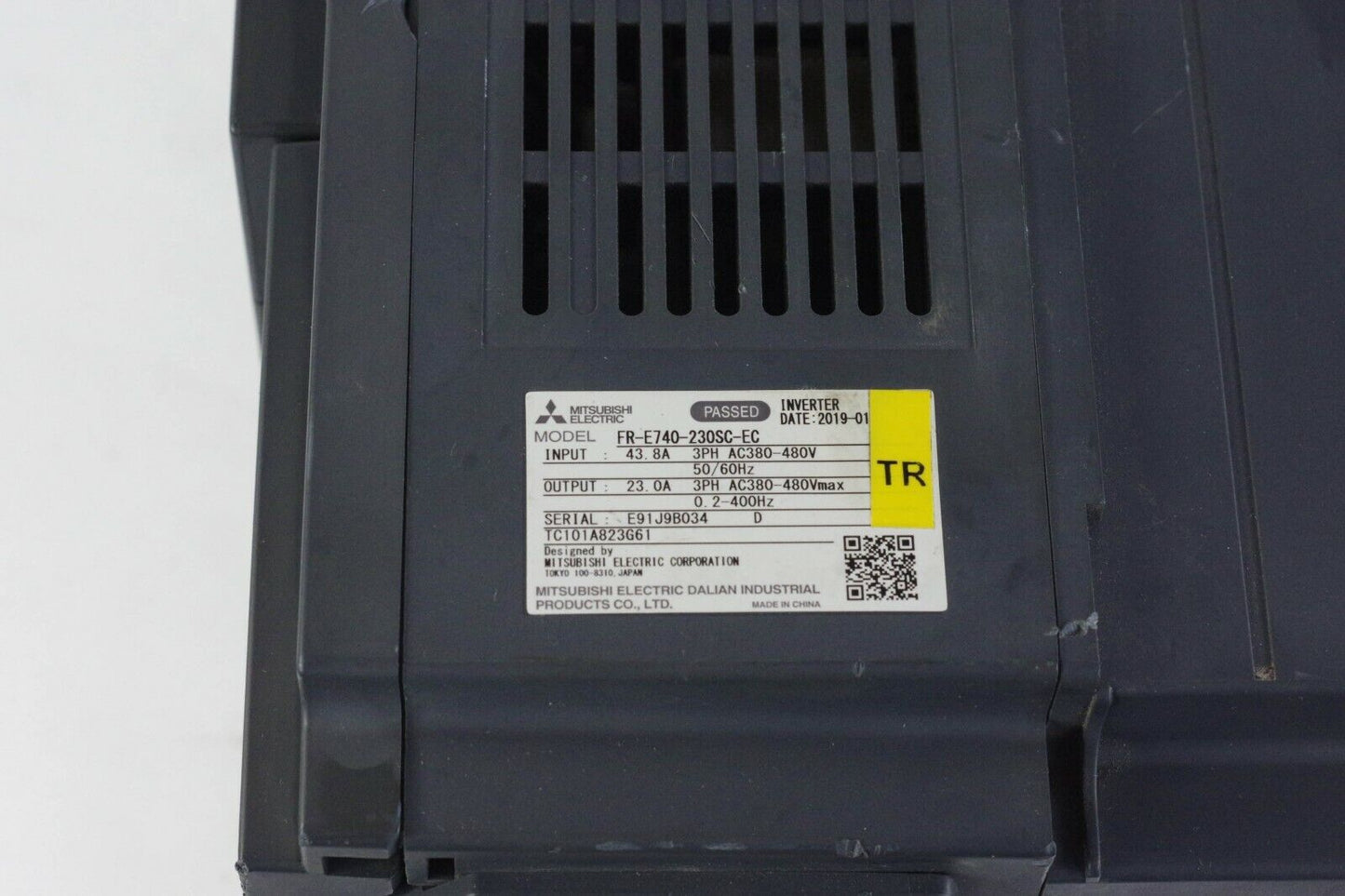 Mitsubishi FR-E740-230SC-EC FREQUENCY INVERTER 3-PH, 11KW, 23A
