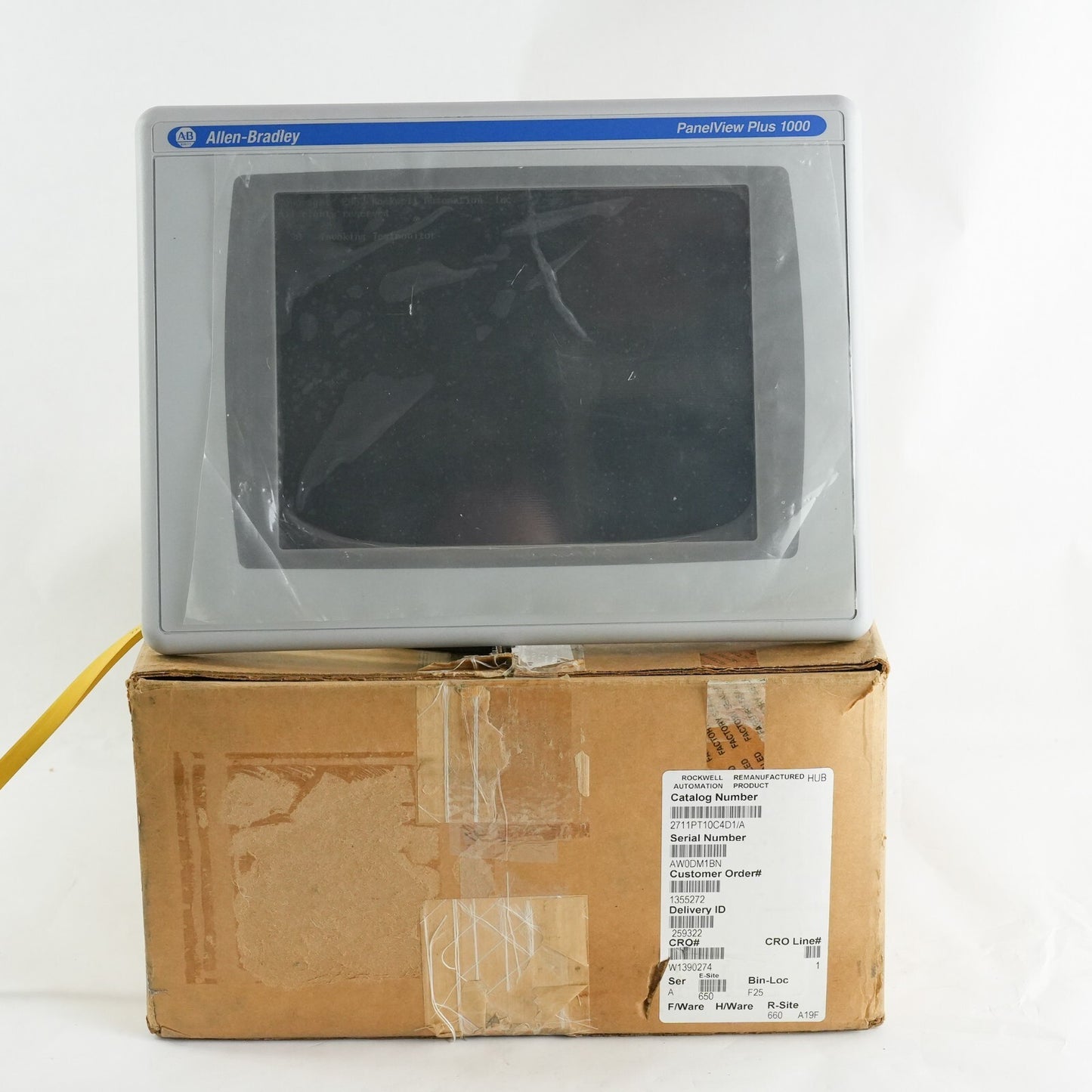 Allen Bradley 2711P-T10C4D1 /A PanelView Plus 1000 2711p-RP1 /F 2711P-RDT10C A