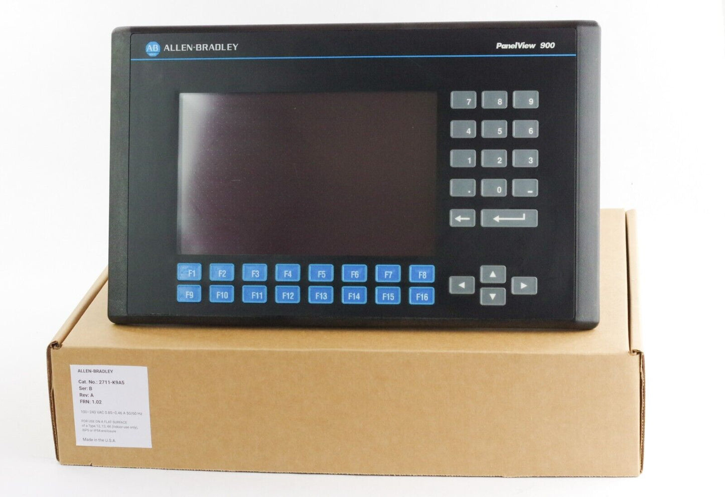 Allen Bradley 2711-K9A5 Ser B Rev A FRN 1.02 Panelview 900 Terminal Refurbished