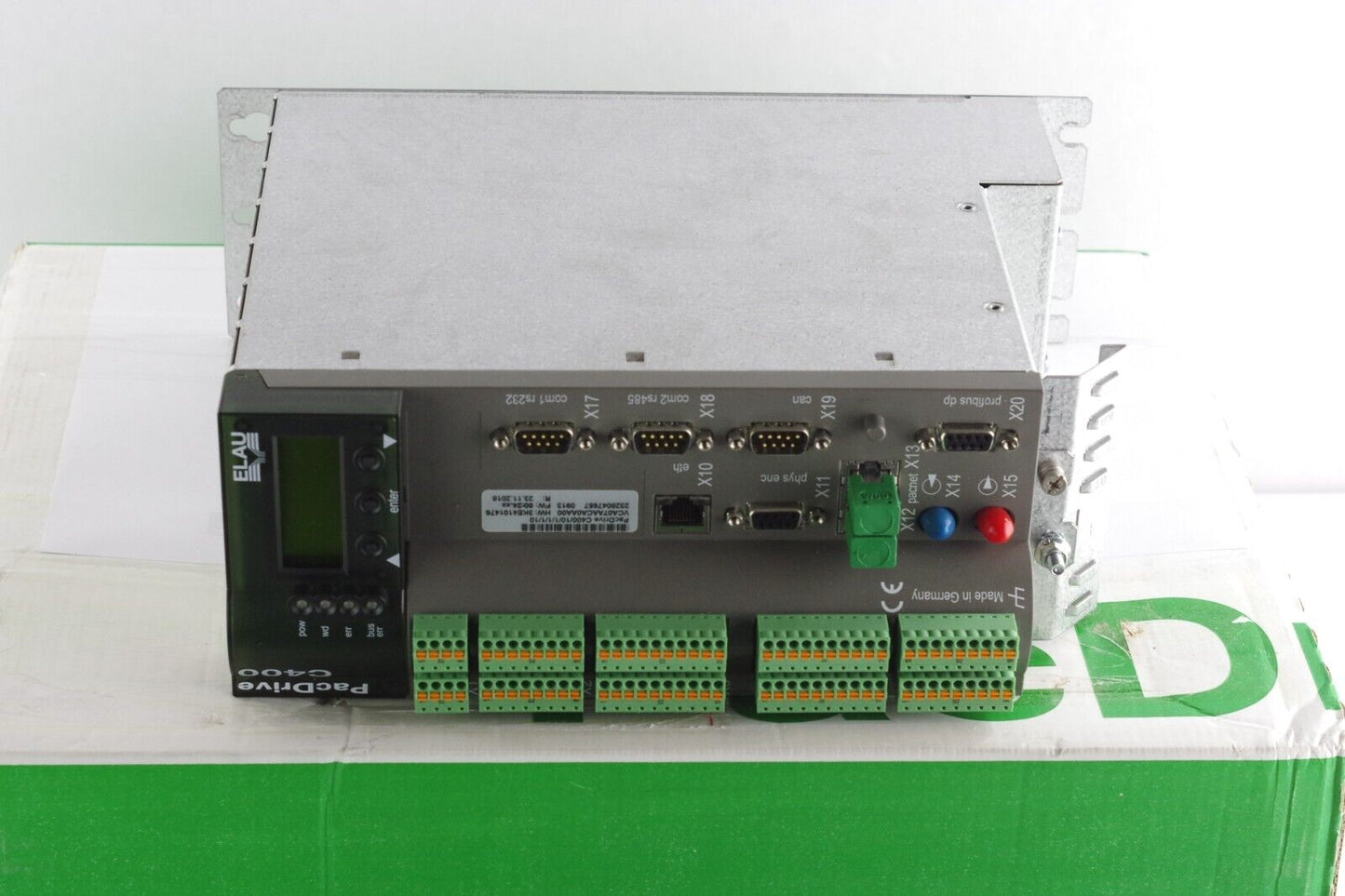 Schneider Electric C400/10/1/1/1/10 ELAU C400 PacDrive VCA07AACA0AA00 - Open Box