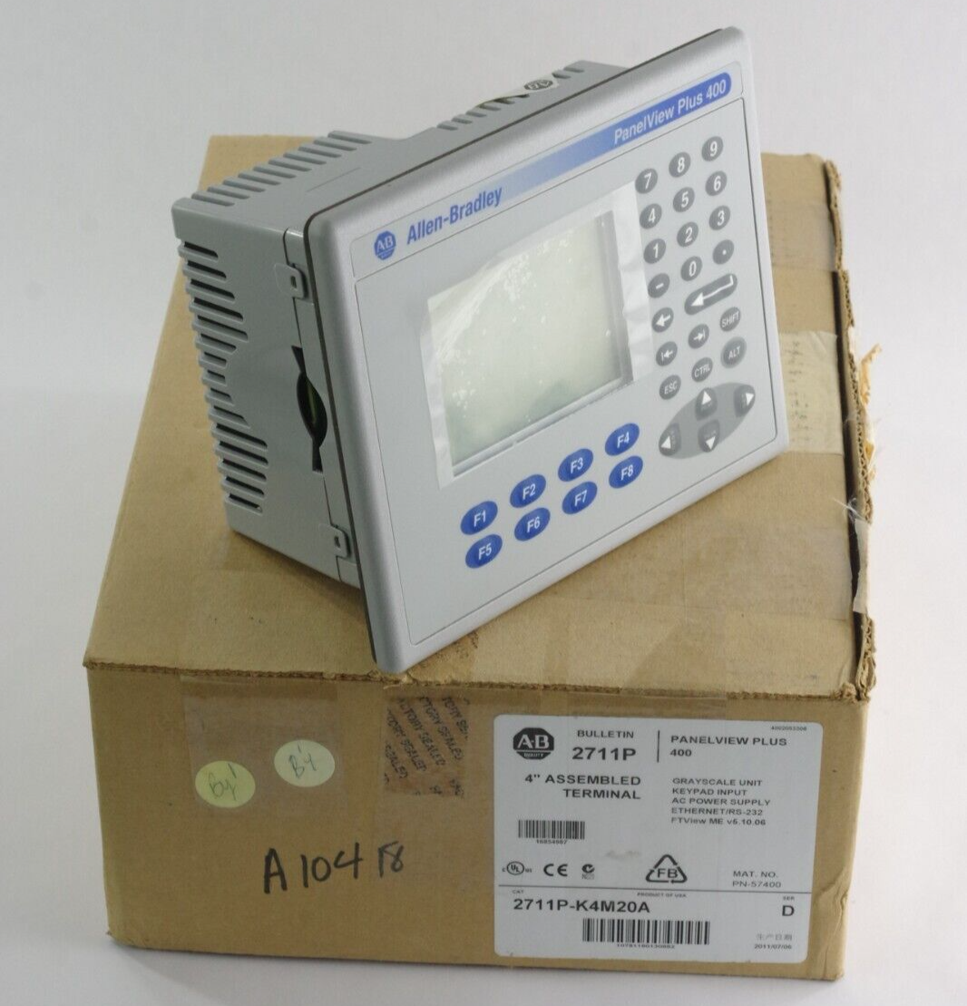 Allen Bradley 2711P-K4M20A Ser D Panelview Plus 400 - Open Box