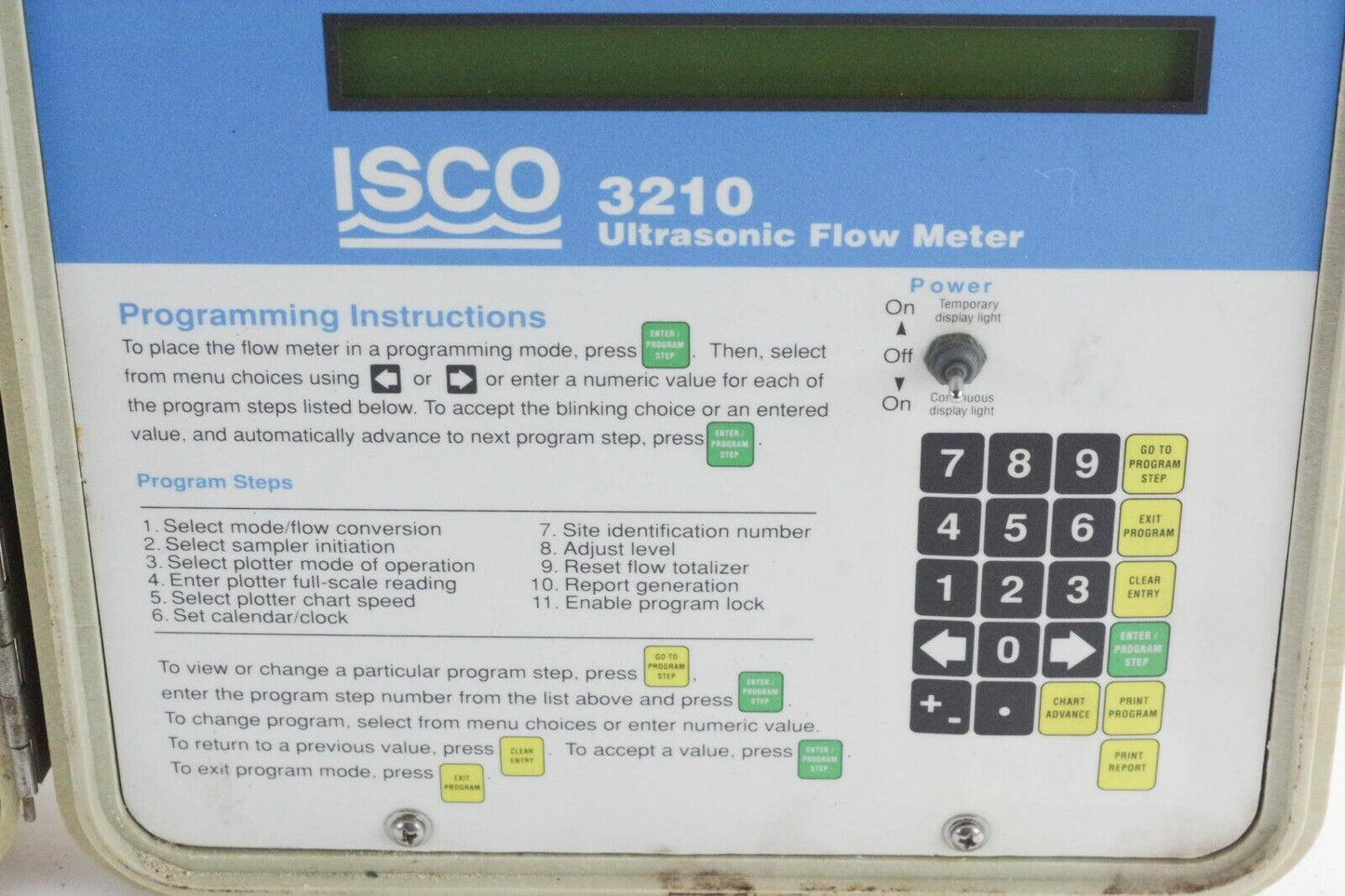 ISCO 3210 Ultrasonic Flow Meter 60-3214-003 603214003 - FOR Parts
