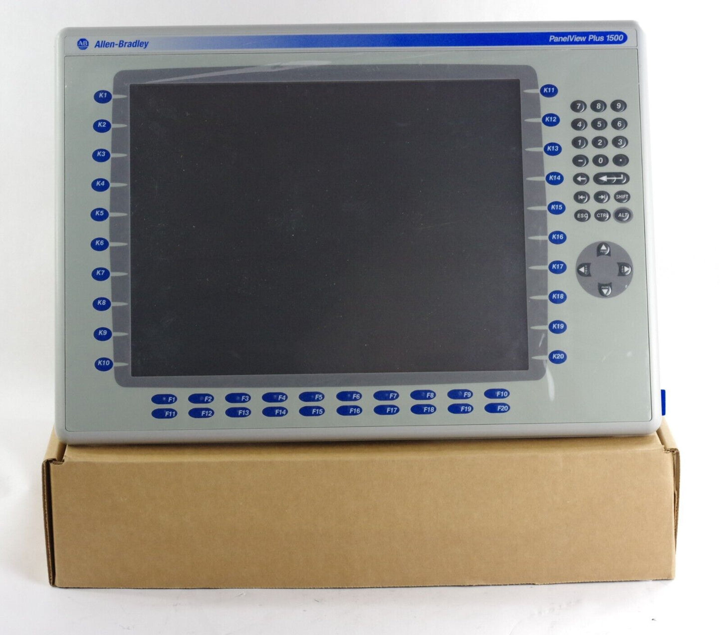 Allen Bradley 2711P-B15C4D1 /A PanelView Plus 1000 2711P-RP1 /B + RDB15C Refurb