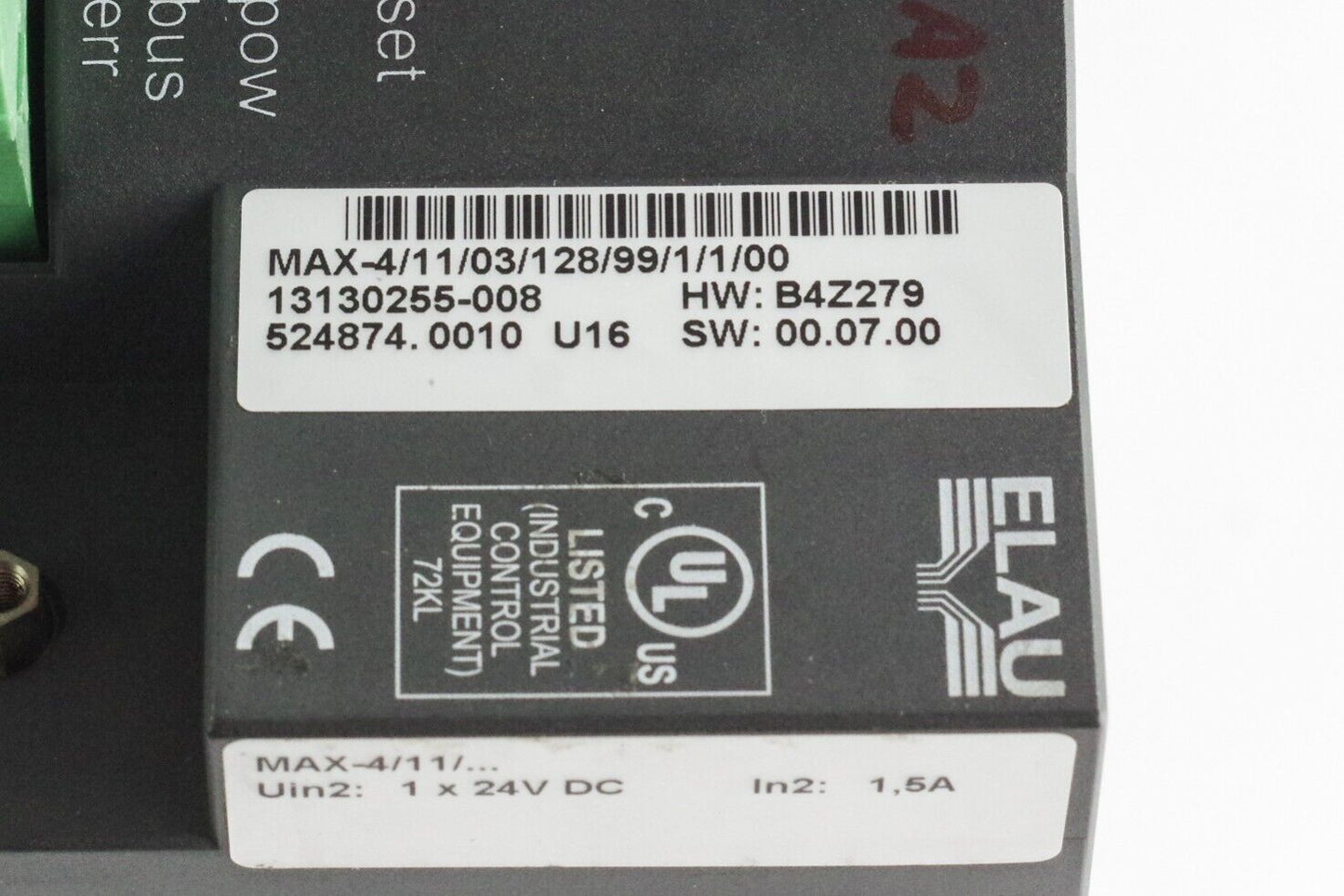 Schneider Electric MAX-4/11/03/128/99/1/1/00 ELAU PacDrive Max4 99-Ax Controller
