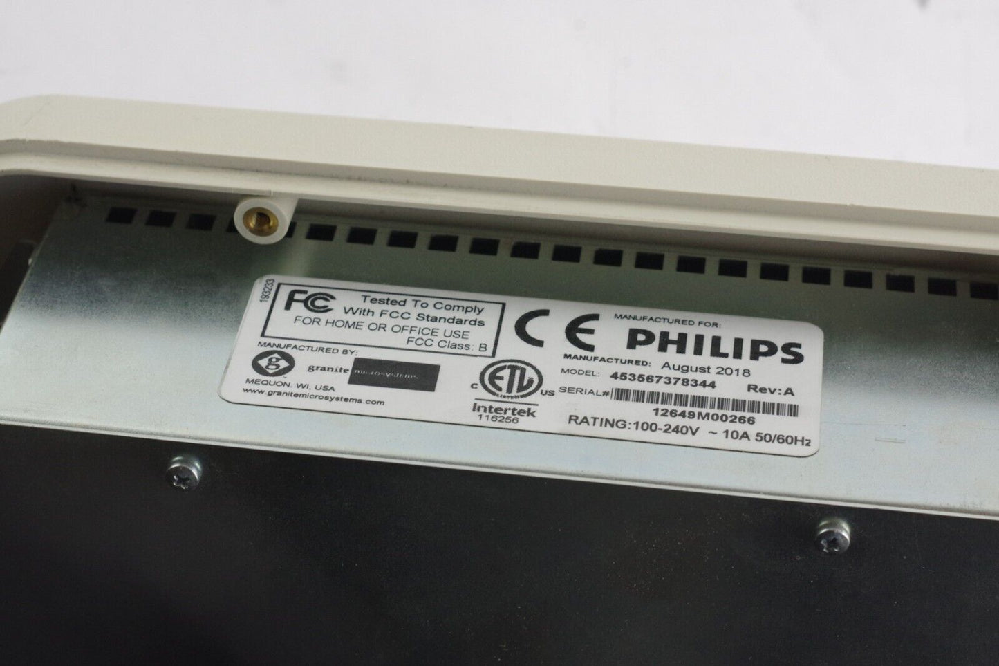 PHILIPS Brilliance Display Screen 453567378344 / 459800987411
