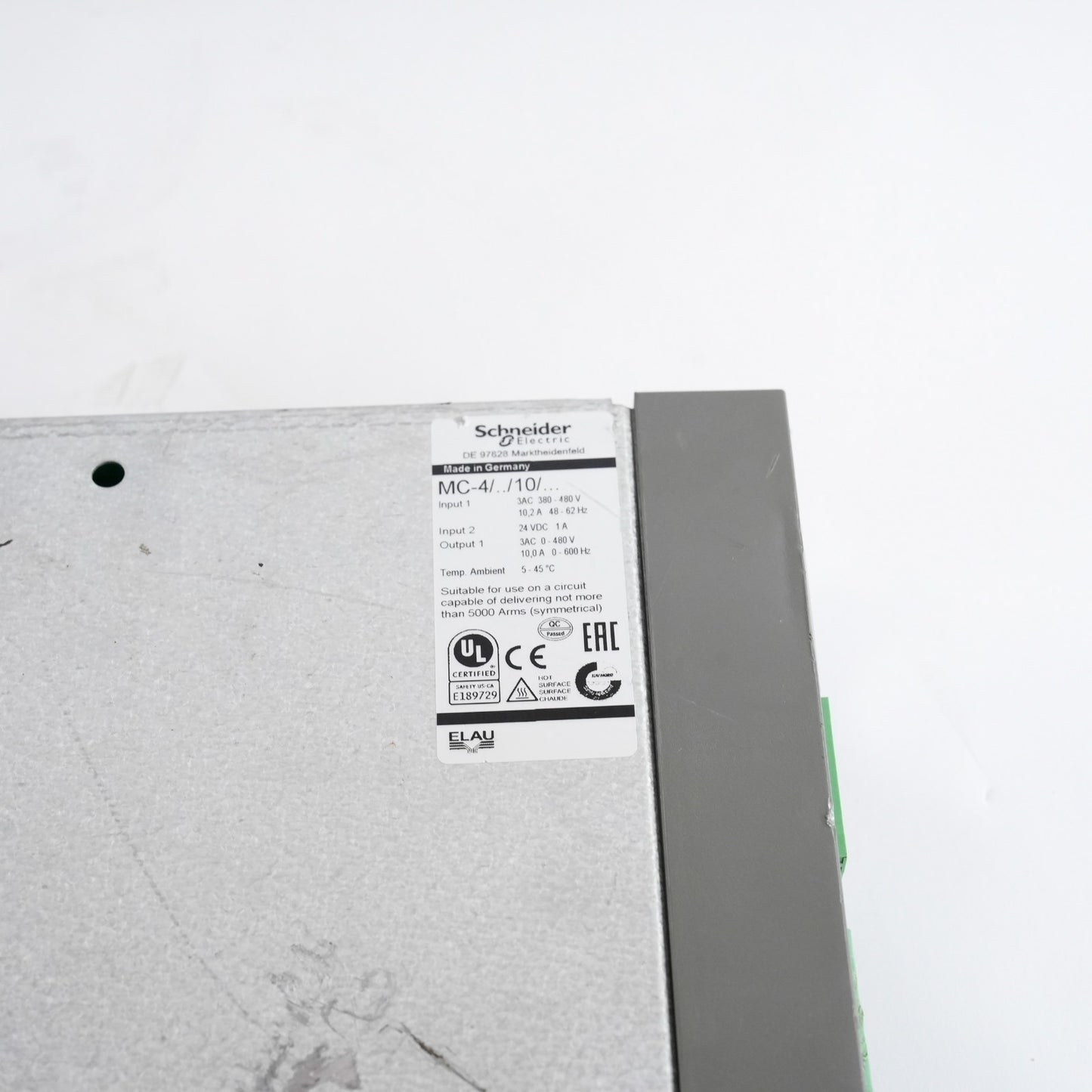Schneider Electric ELAU Pacdrive MC-4/11/10/400 VDM01D10AG00