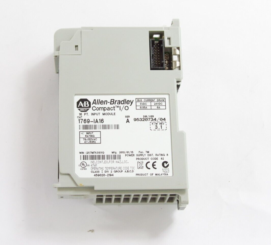 Allen-Bradley 1769-IA16 Ser. A Compact I/O 16-Point Input Module