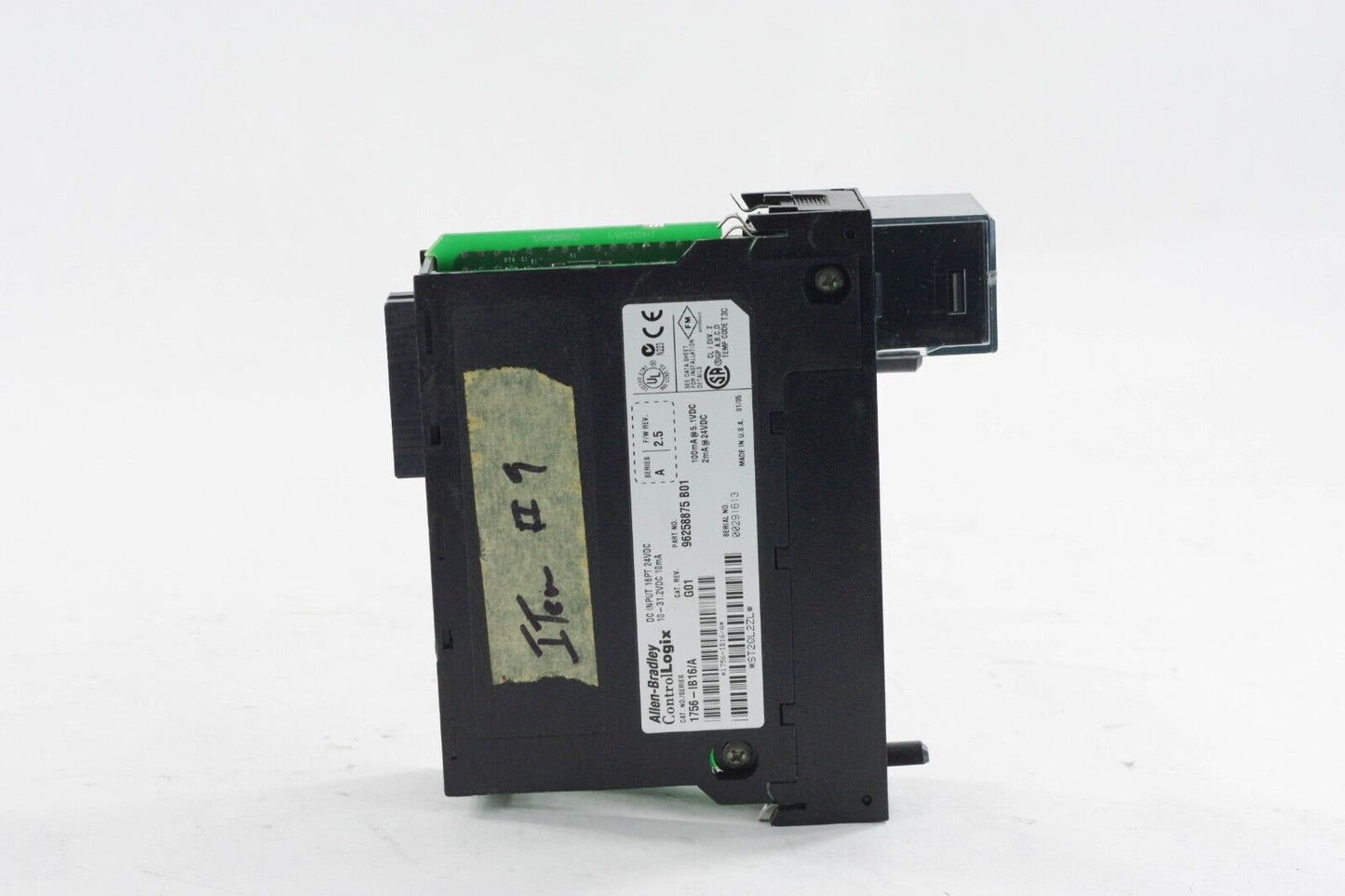 ALLEN BRADLEY 1756-IB16 /A SERIES A INPUT MODULE 1756IB16 G01