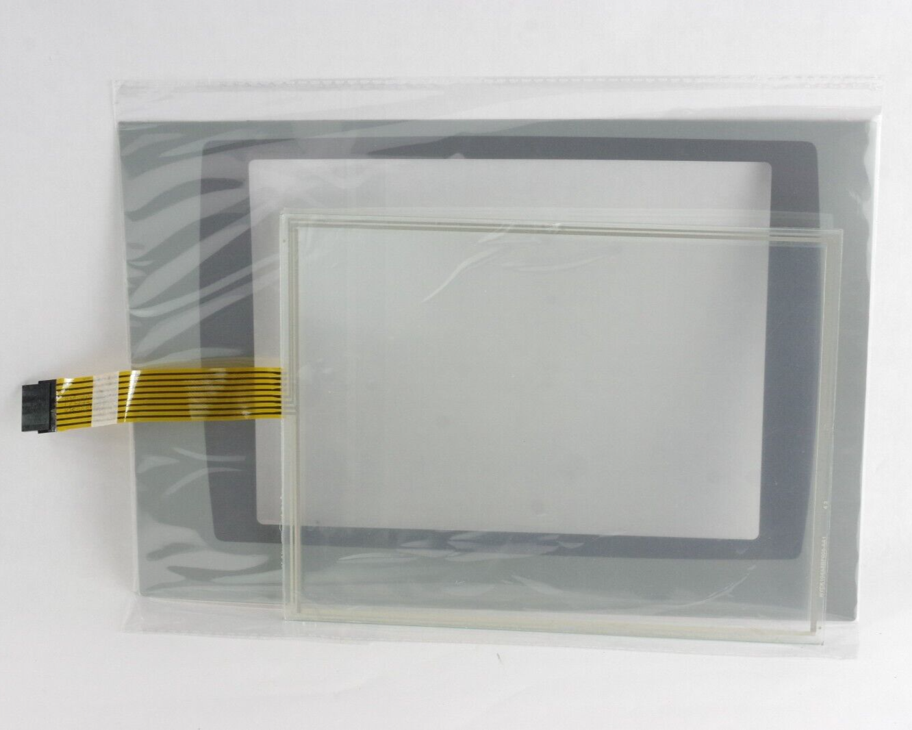2711P-RDT10C Panelview Glass Digitizer w/ Aftermarket Front Overlay Film + Touch