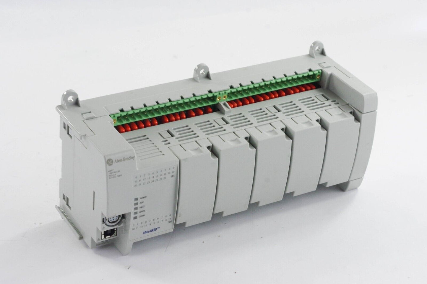 2019 Allen Bradley 2080-LC30-48AWB Ser A Micro830 Controller - No Terminals