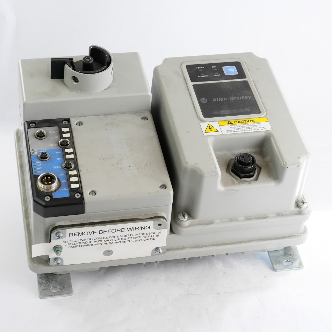 Allen Bradley 280D-FN-10-C Ser C + 280D-F12Z-10C-CRW Armor Start - Great Shape