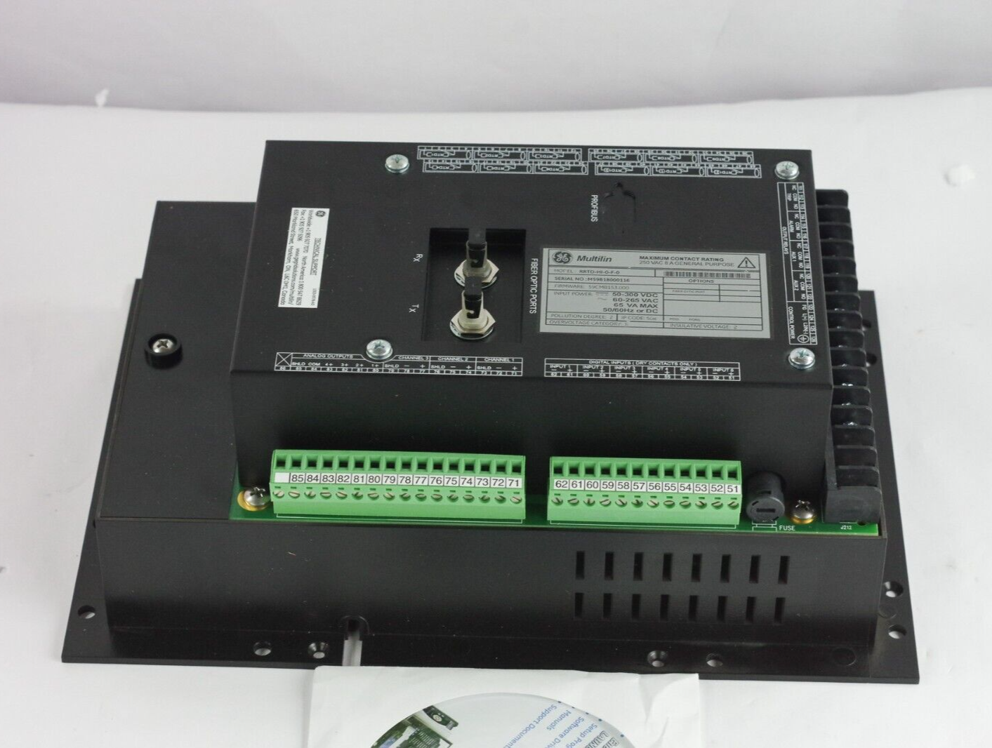 GE Multilin RRTD-HI-0-F-0 Remote RTD Module / RRTDHI0F0 - No Box Surplus