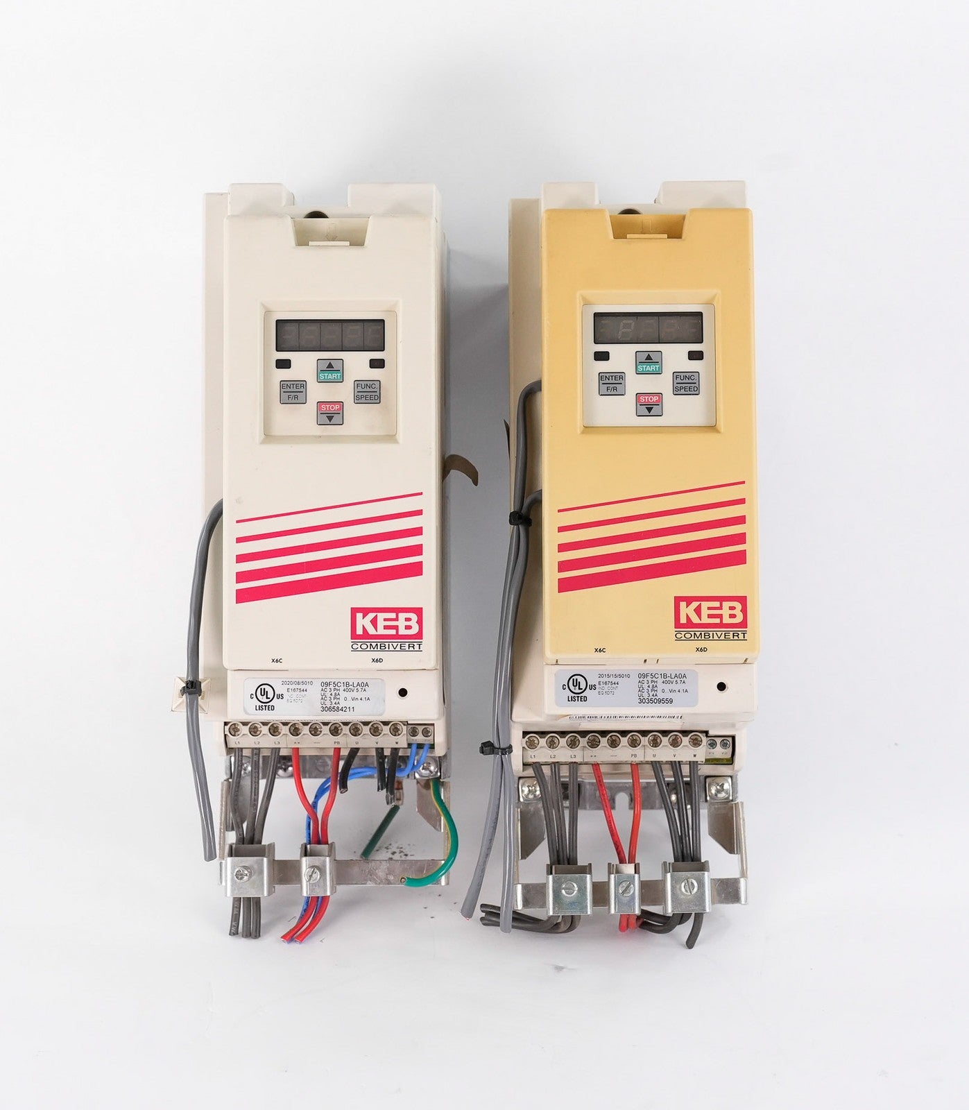 KEB Combivert 09.F5.C1B-LA0A AC Drive F5C 2HP 3.4A 3-Phase 09F5C1BLA0A