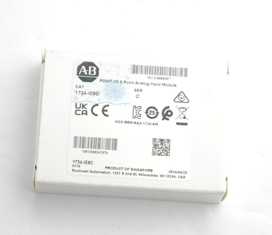 Allen Bradley 1734-IE8C /C Point I/O 8 Point Analog Input Module Sealed Surplus