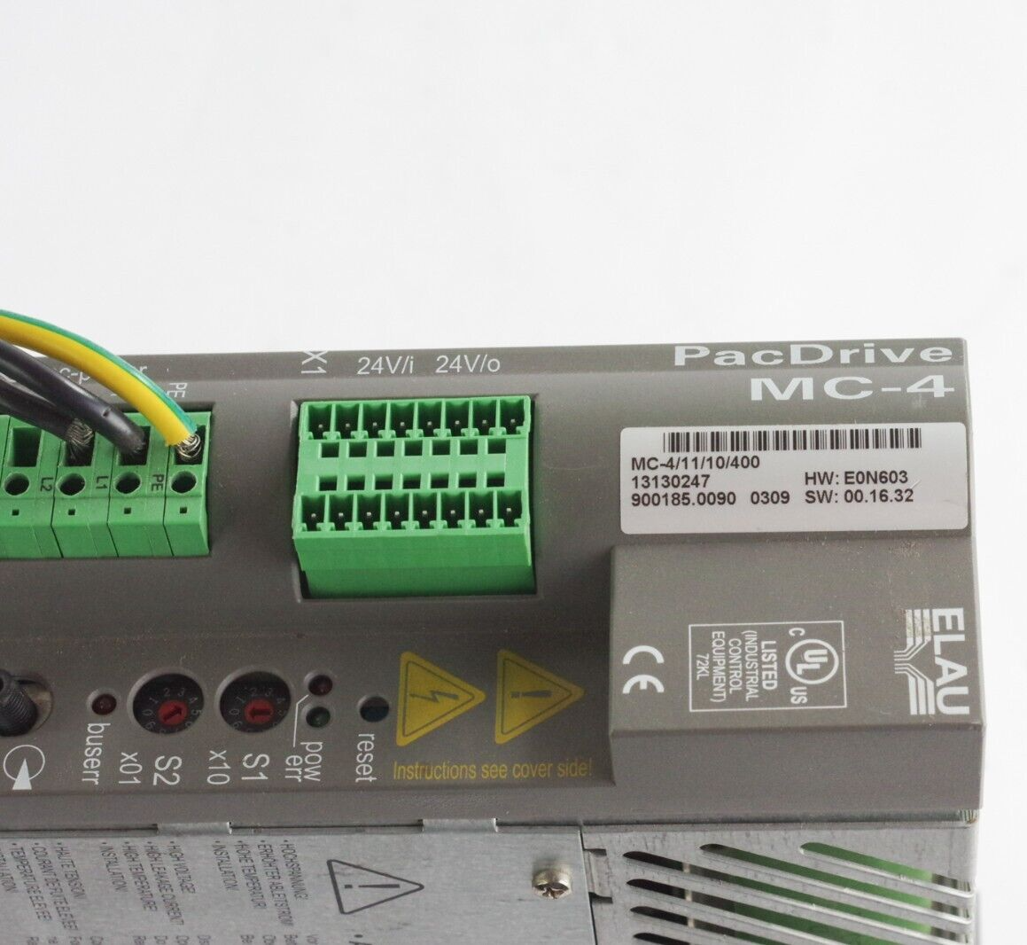Schneider Electric MC-4/11/10/400 13130247 Elau MC-4 PacDrive SW 00.16.32