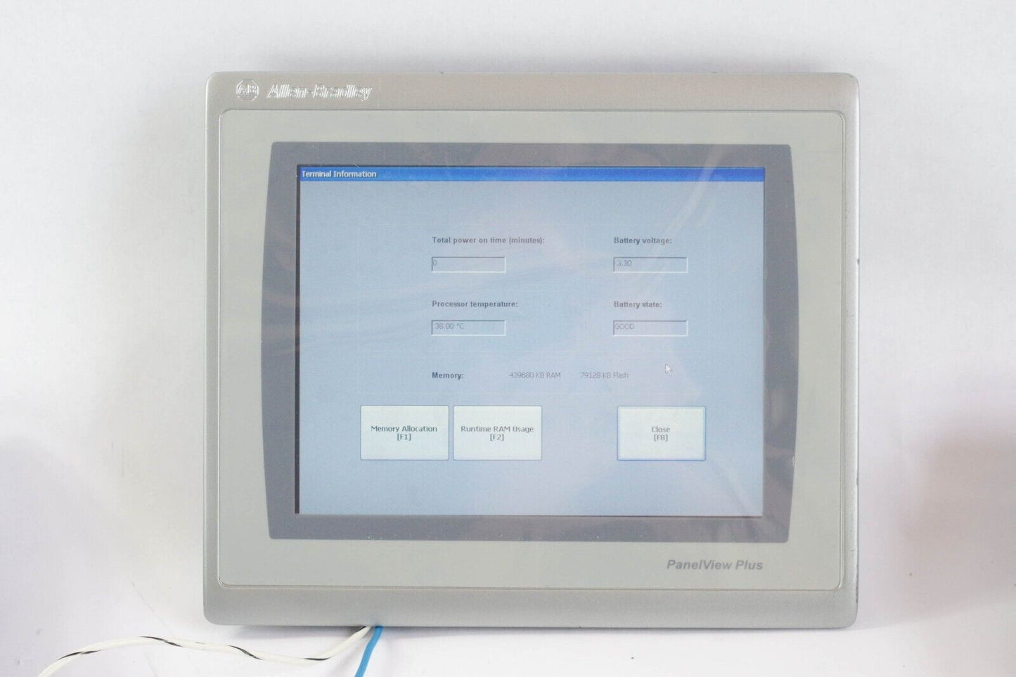 Allen Bradley 2711P-T10C22D9P Ser A PanelView Plus 7 - 0 Hours Runtime