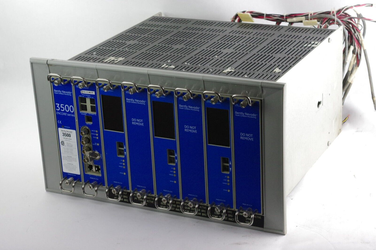 Bentley Nevada 3500/05 Complete Rack Interface Module 8 Modules Encore Series