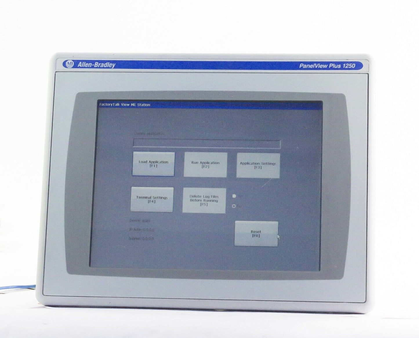 Allen Bradley 2711P-T12C4B1 Ser A PanelView Plus 1250 w/ 2711P-RP/B Logic Module