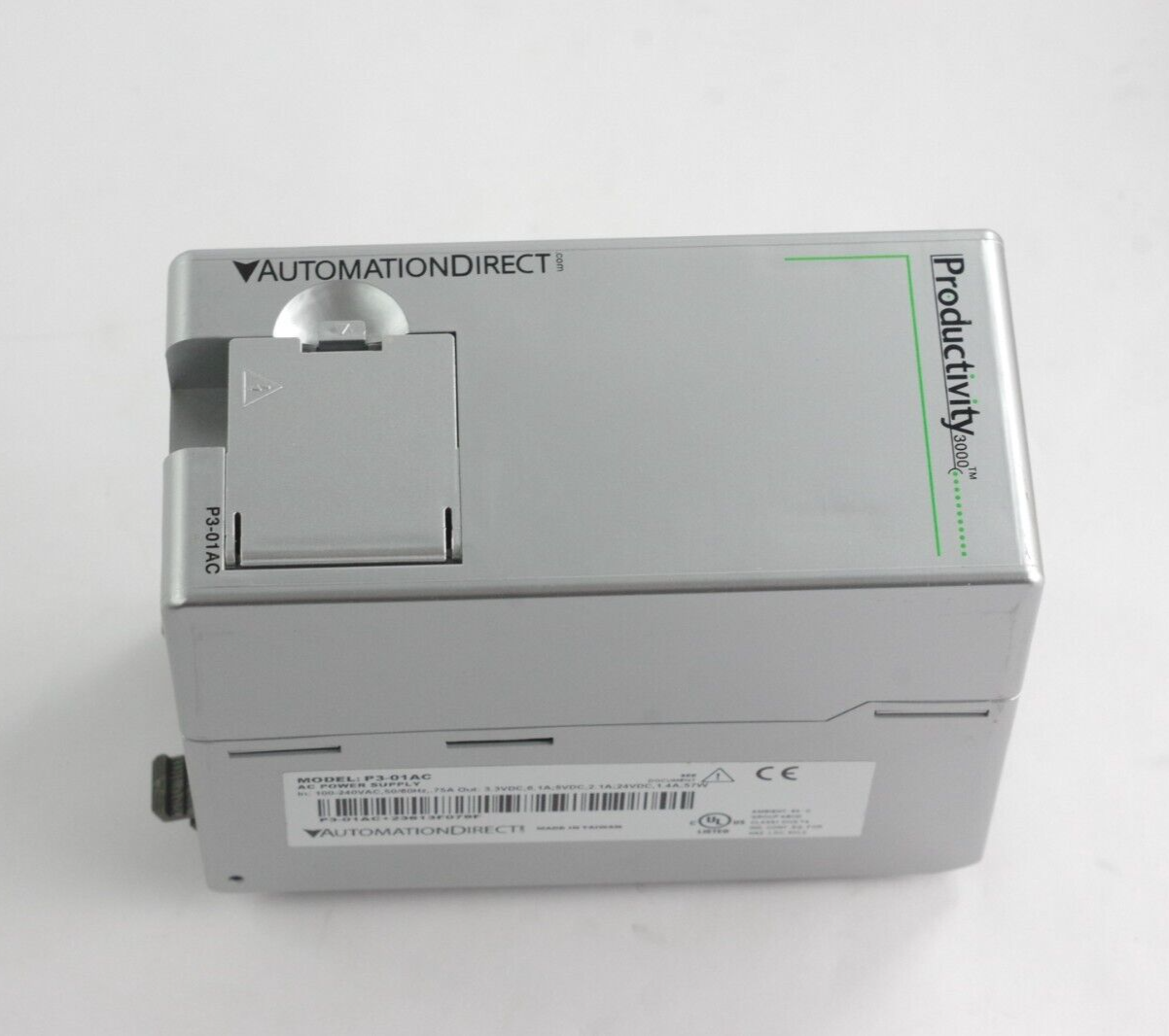 Automation Direct P3-01AC P301AC AC Power Supply 100-240VAC 50/60Hz - Installed