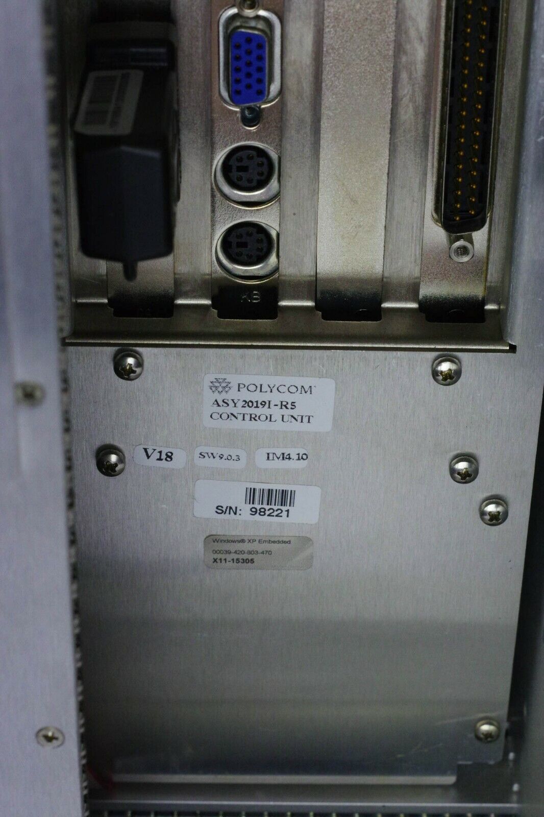 Polycom MGC-50 NET-4 MG323 MUX VIDEO 8 AUDIO CARDS - Video Conferencing Bridge