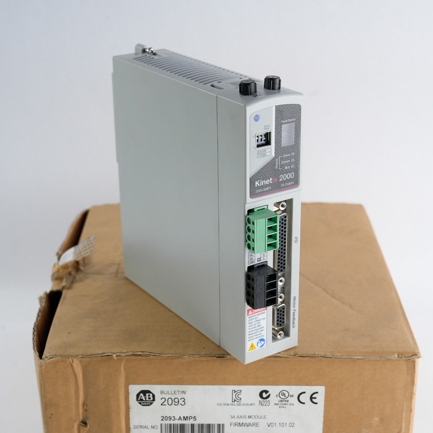 Allen Bradley 2093-AMP5 /A Axis Module Kinetix 2000 2093AMP5 - Open Box Surplus