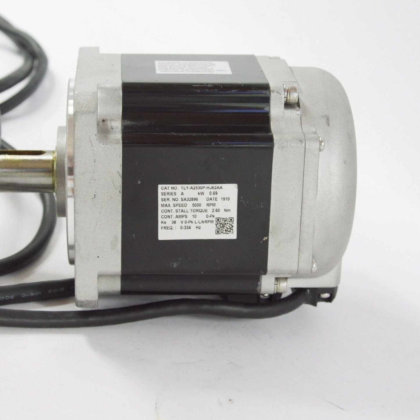 Allen Bradley TLY-A2530P-HJ62AA TL-Series TLY AC Rotary Servo Motor