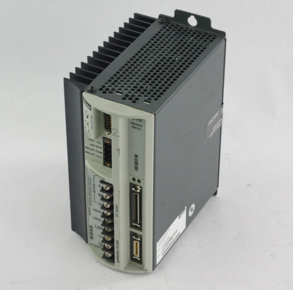 Parker GV6-U6E-NK Gemini Brushless AC Servo Motor Drive GV6 120V 240V 1.8KW