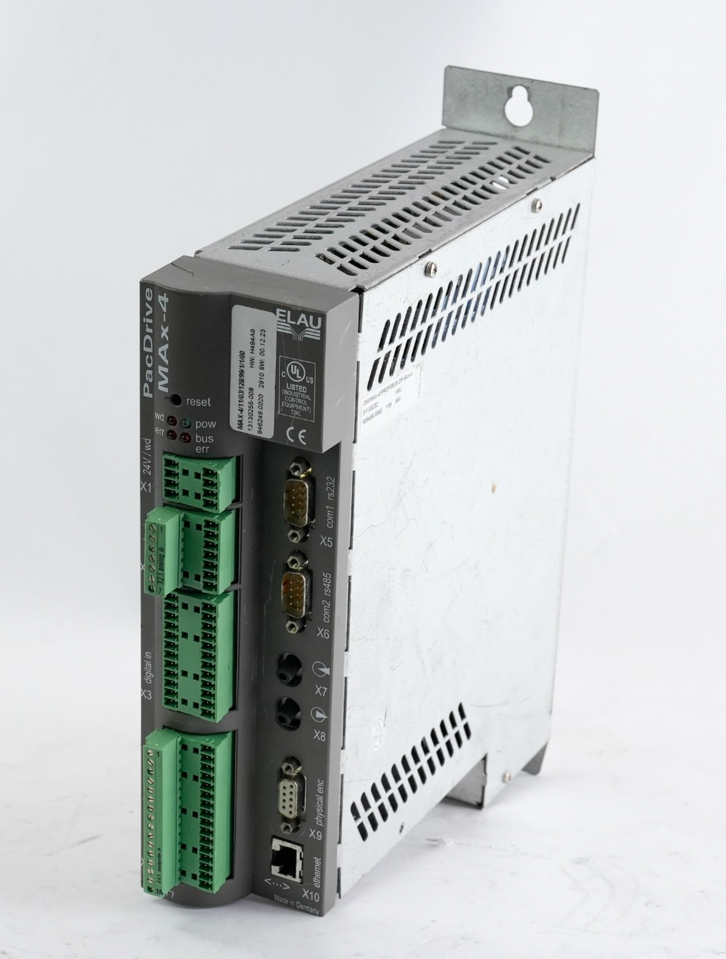 Schneider Electric MAX-4/11/03/128/99/1/1/00 ELAU PacDrive Max4 Controller + WTY