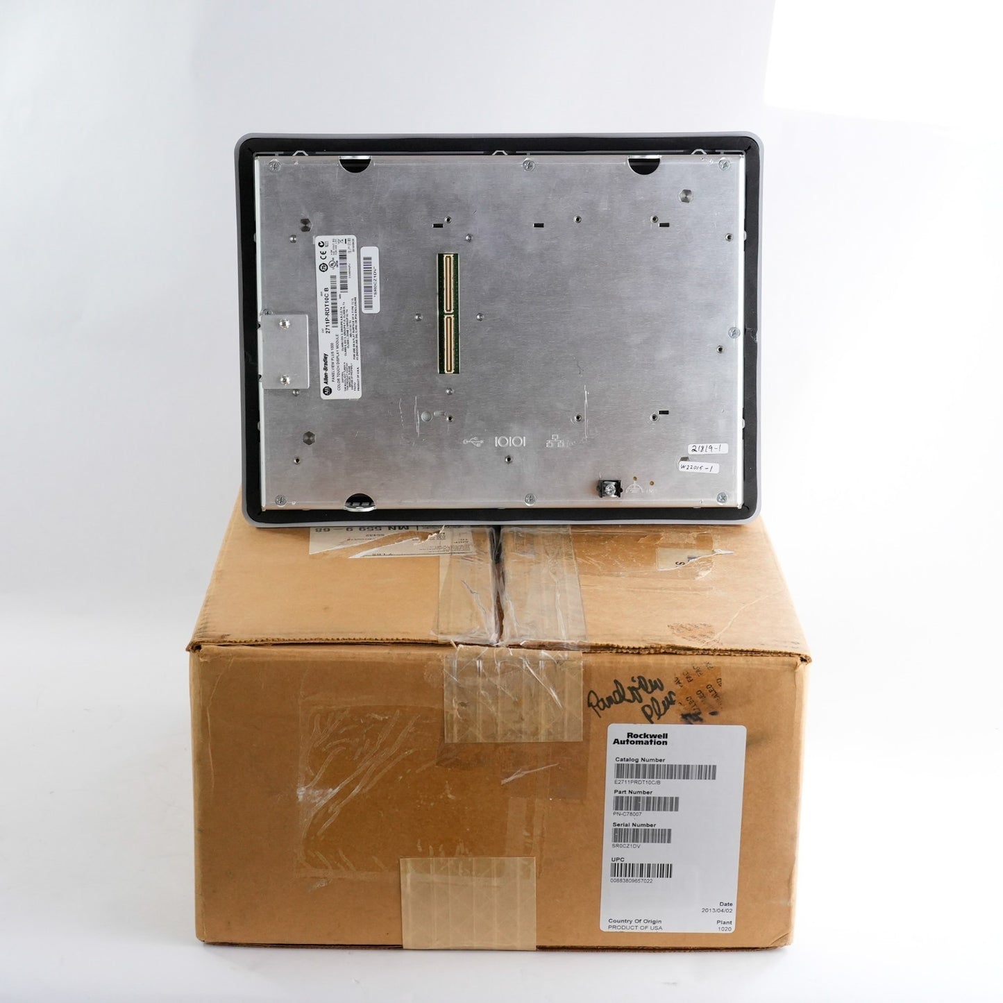 Allen Bradley 2711P-RDT10C /B PanelView Plus 1000 Color Touch Display - Open Box