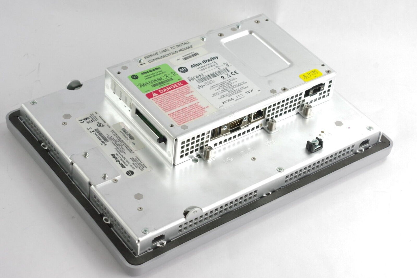 Allen Bradley 6182H-10TRH4D Ser A Rev H Versa View CE 1000 w/ 6189-RPRH Ser E
