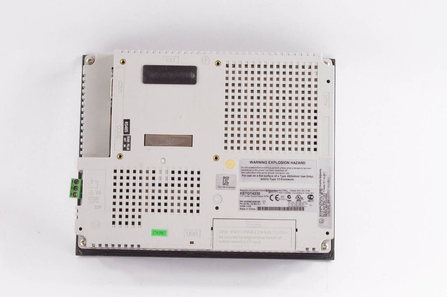 Schneider Electric XBTGT4230 Magelis Advanced Panel 7.5" Color Touch Panel STN