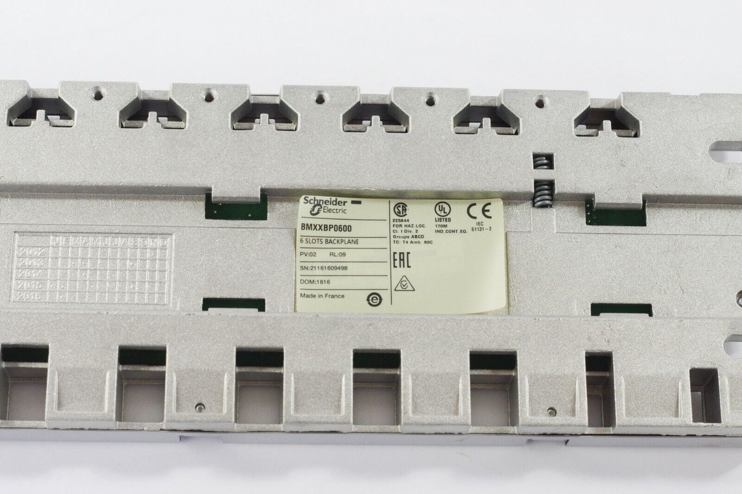 Schneider Electric Modicon BMXXBP0600 6-Slot Backplane