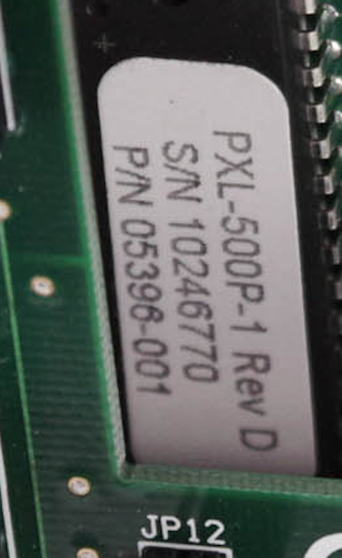 Keri Systems PXL-500/PXL-510 Tiger II Controller 04379-001 101313084 PXL-500P-1