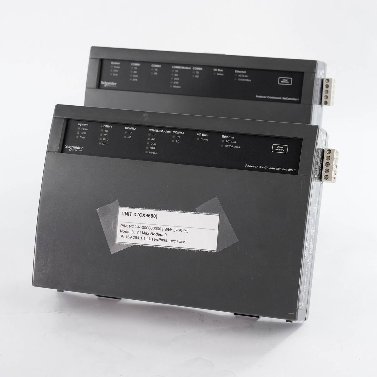 Schneider Electric CX9680 NC2-R-000000000 Continuum NetController 2 CX 9680 NC2R