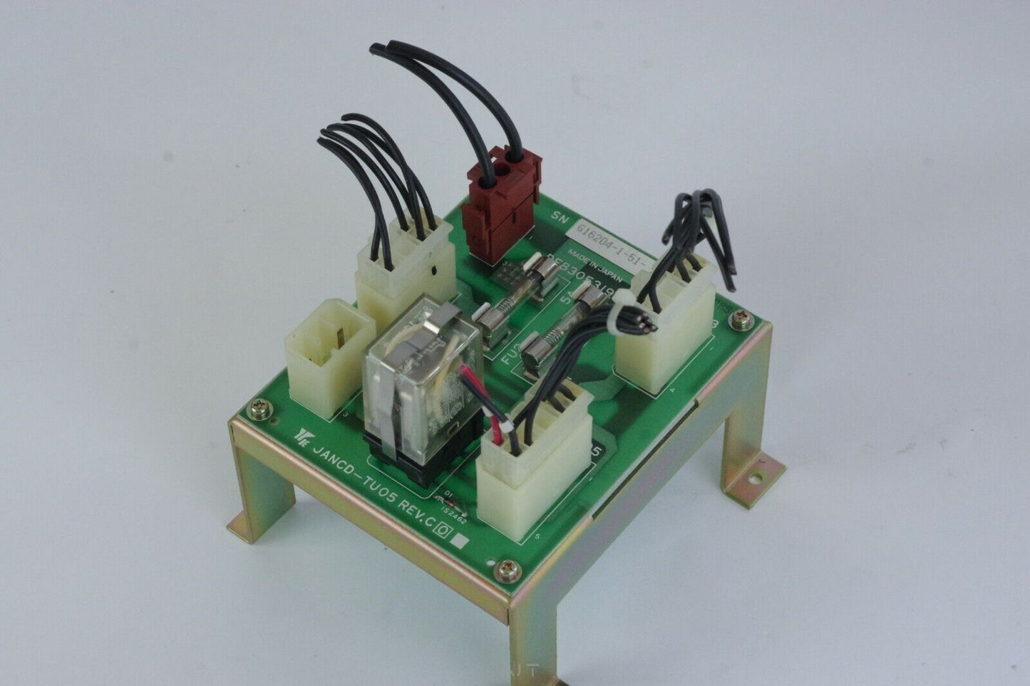 Motoman Yaskawa Electric JANCD-TU05 Relay Circuit Board Rev.C