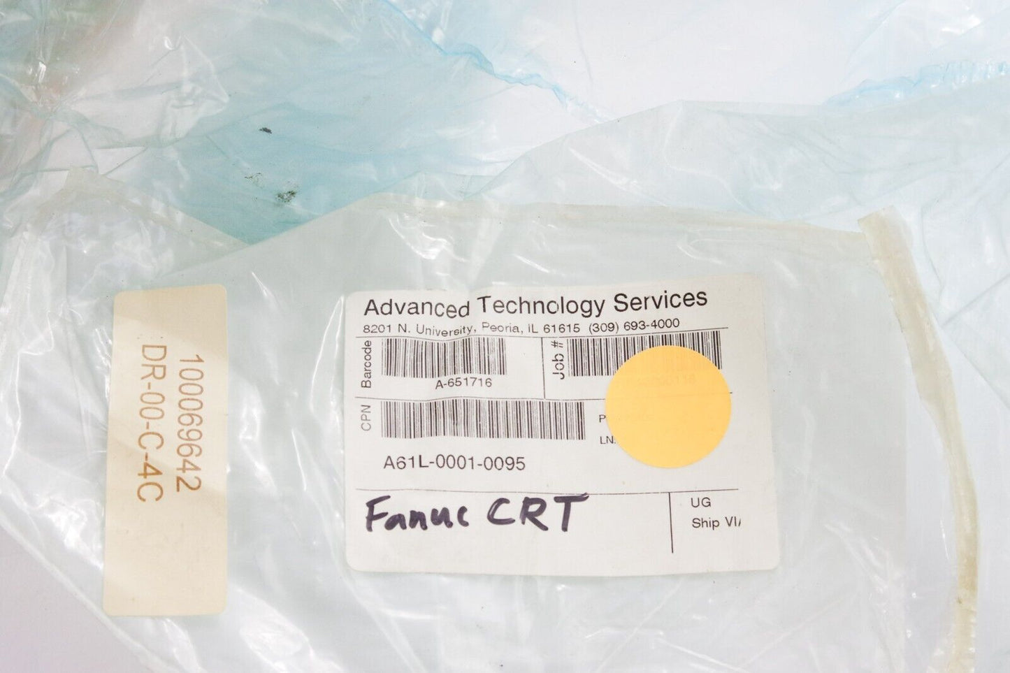 FANUC A61L-0001-0095 4MD826 / TOSHIBA D9CM-01A CRT Display + Warranty