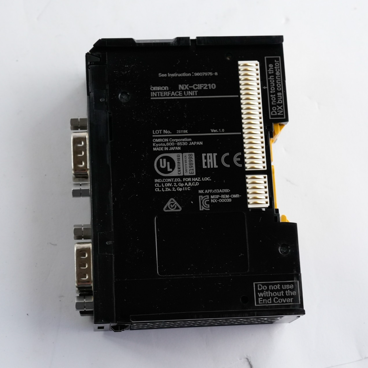 Omron NX-CIF210 Interface Unit NXCIF210 25119K Japan
