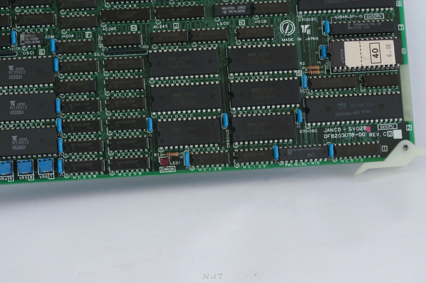 Yaskawa JANCD-SV02B / DF8203078-DO Rev. C Circuit Board