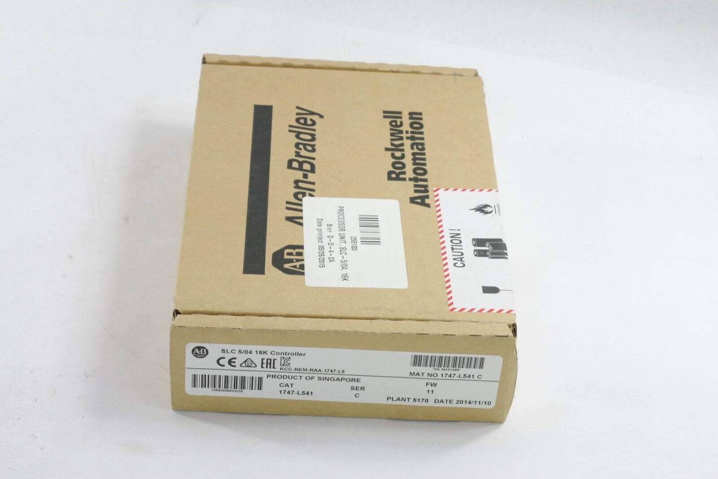 2014 Allen Bradley 1747-L541 SER C SLC 500 CPU Processor Unit 1747L541 - Surplus