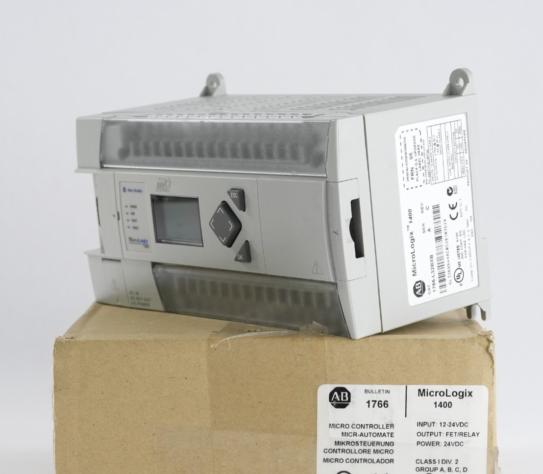 Allen Bradley 1766-L32BXB Ser A Rev C MicroLogix 1400 Processor - Open Box