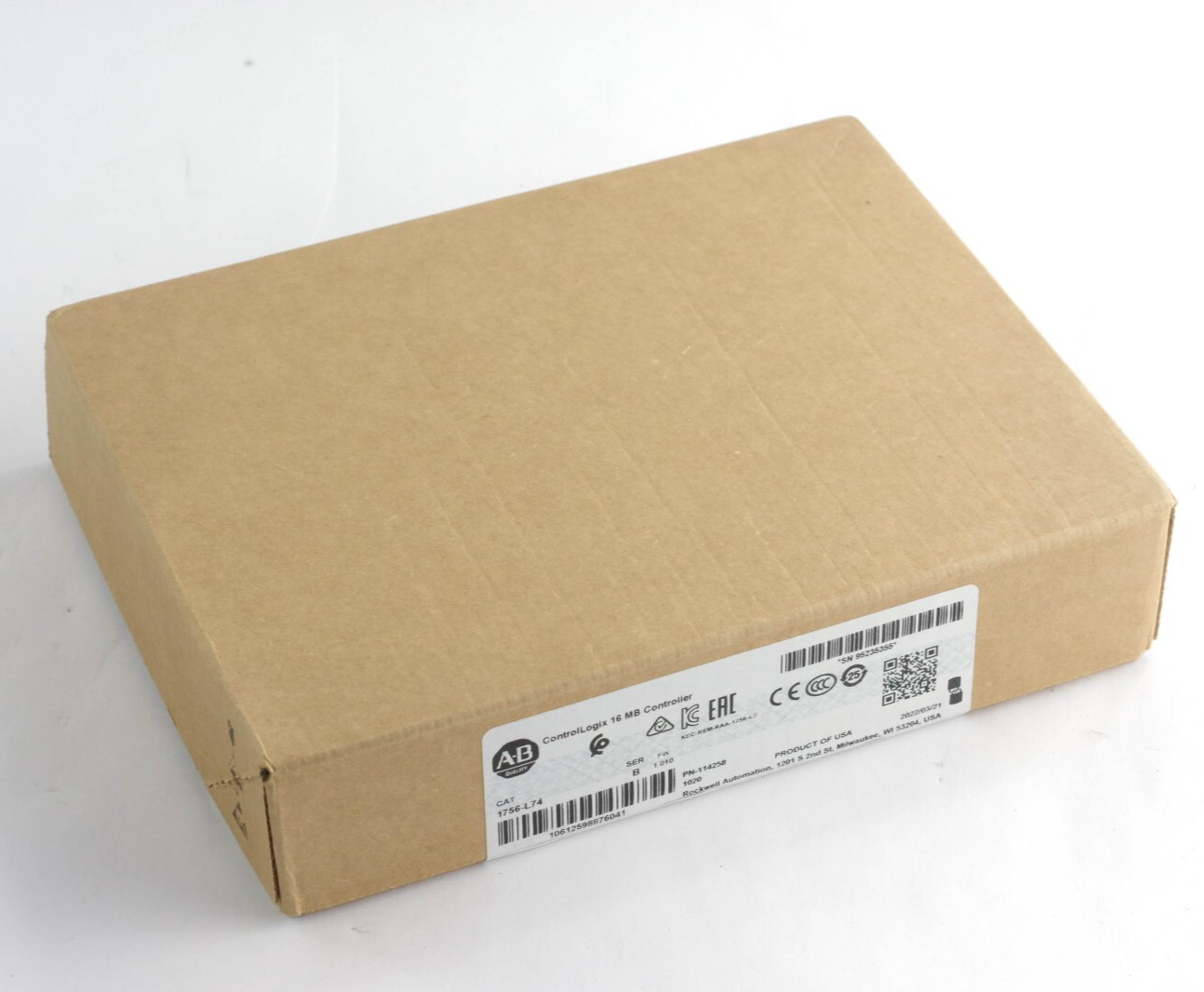 2022 Allen Bradley 1756-L74 Ser B ControlLogix 16MB Processor - Sealed Surplus