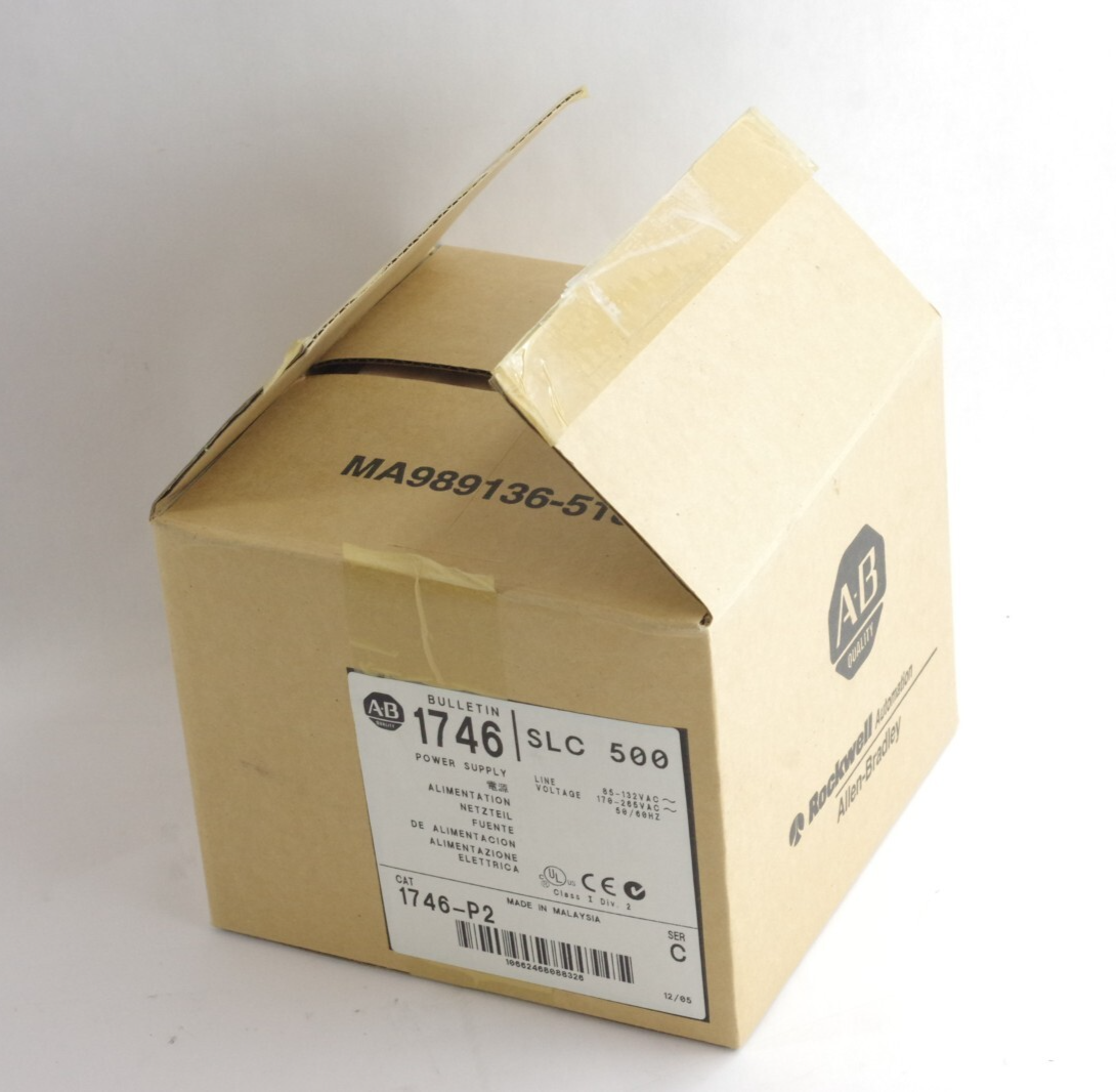 Allen Bradley 1746-P2 /C SLC 500 Power Supply Module 459060-0200 - Open Box